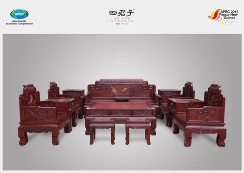 四君子与古典红木家具 东方雅韵的永恒传承