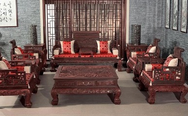 第14届济南国际红木古典家具展 风格经典多样，尽显红木家具魅力